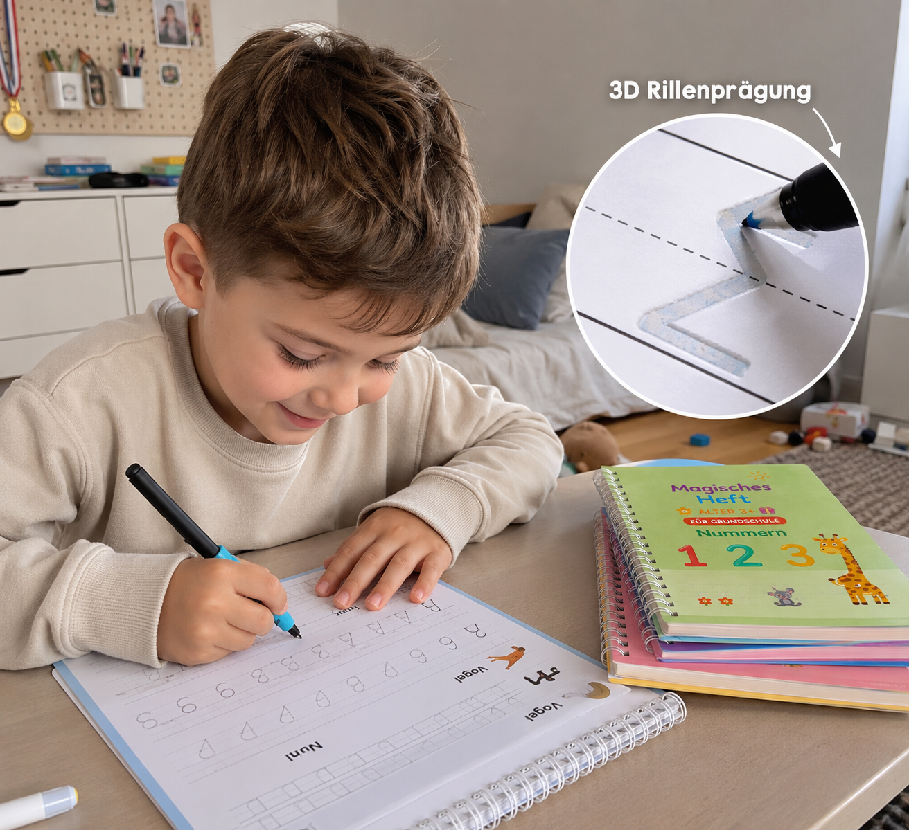 Cleverkiddo Magische Übüngshefte